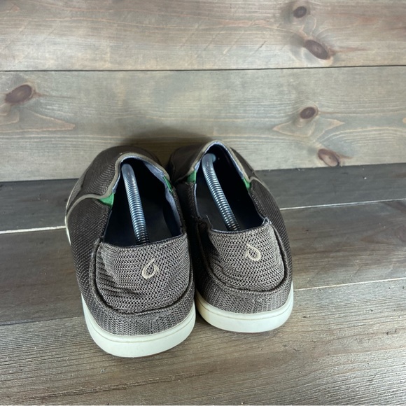 Olukai nohea mesh Mens size 11 shoes brown slip on comfort sneakers - Picture 4 of 8